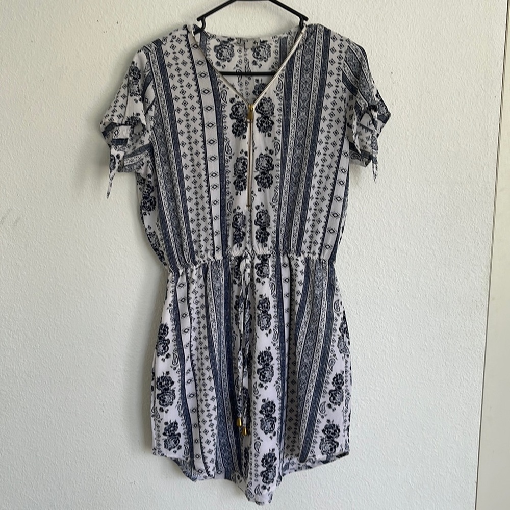 Dress by J for justify medium size with floral pattern